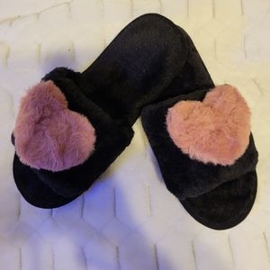 PBLCYUT: Hearts Women Indoor Warm Home Slippers Bedroom